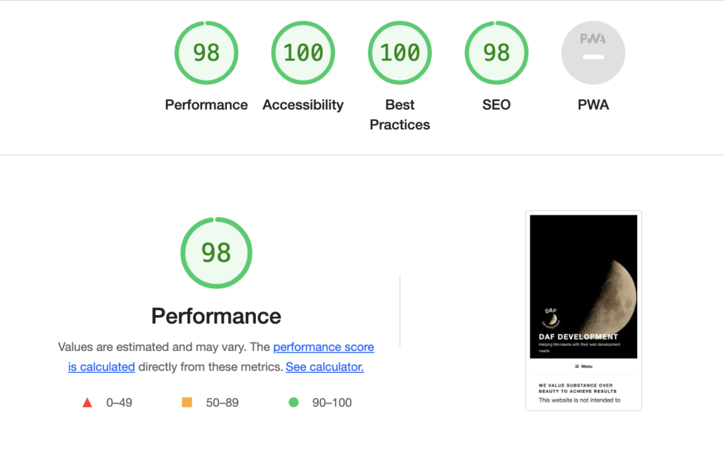 Help Now! Web Page Analyzers Tool Results 101